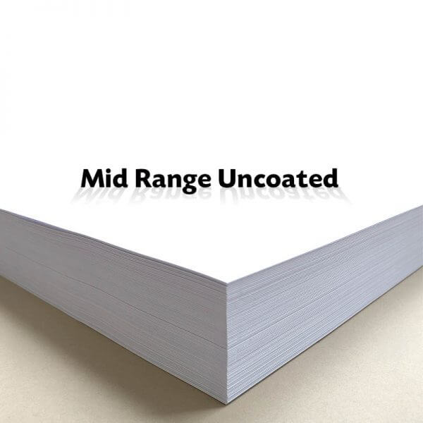 Mid Range Uncoated White Papers