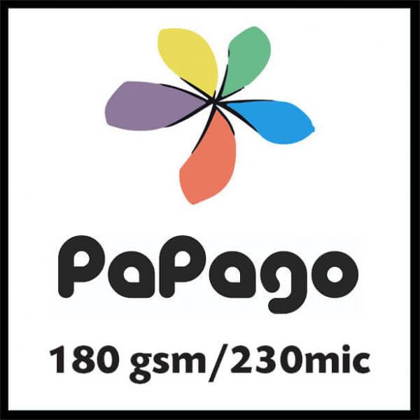 Papago 180gsm/230mic